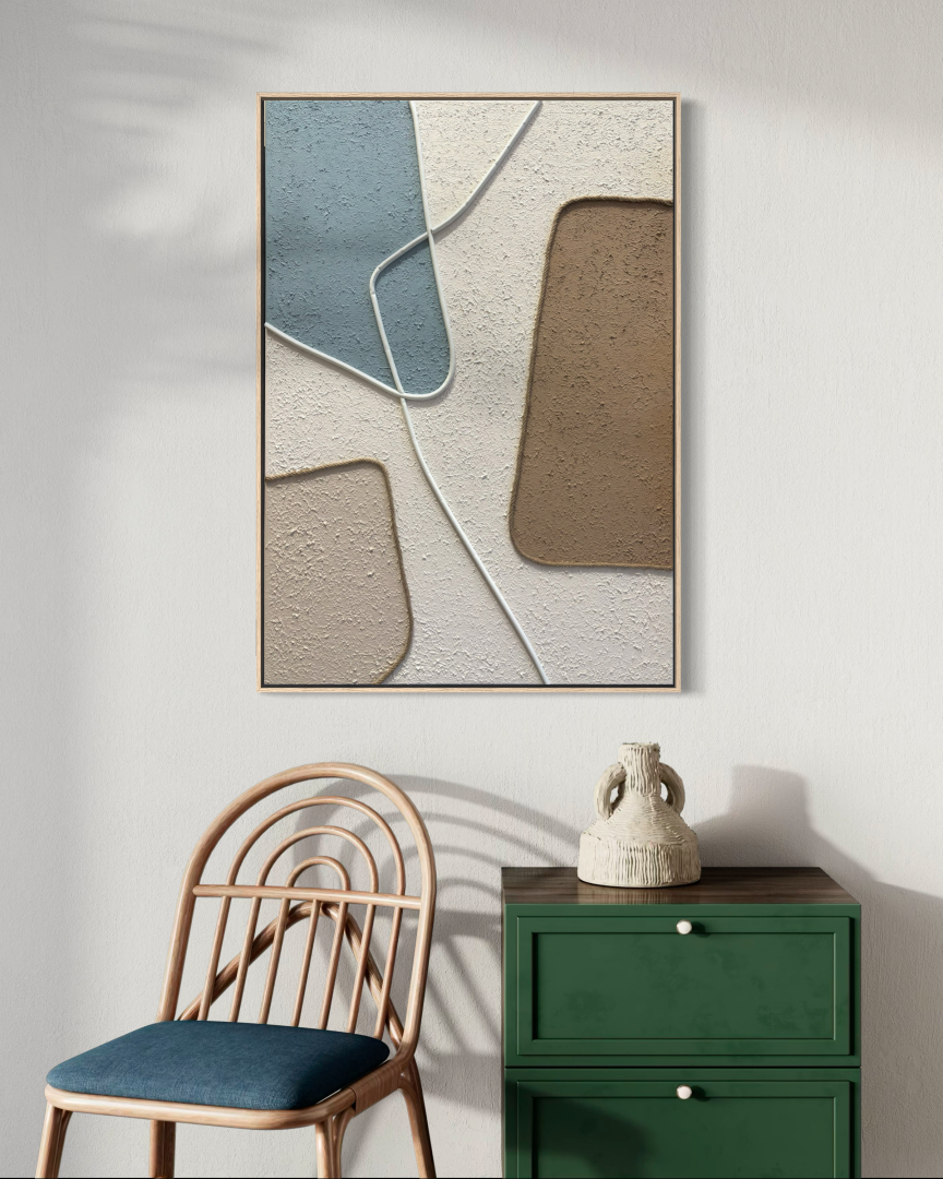 Absztrakt struktúr kép-70x90cm-minimal,modern 02